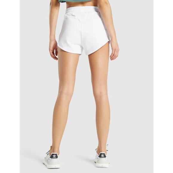 Gymshark Womens White Training Sweat Shorts Relaxed Fit Size XXL Pockets… - Picture 3 of 9